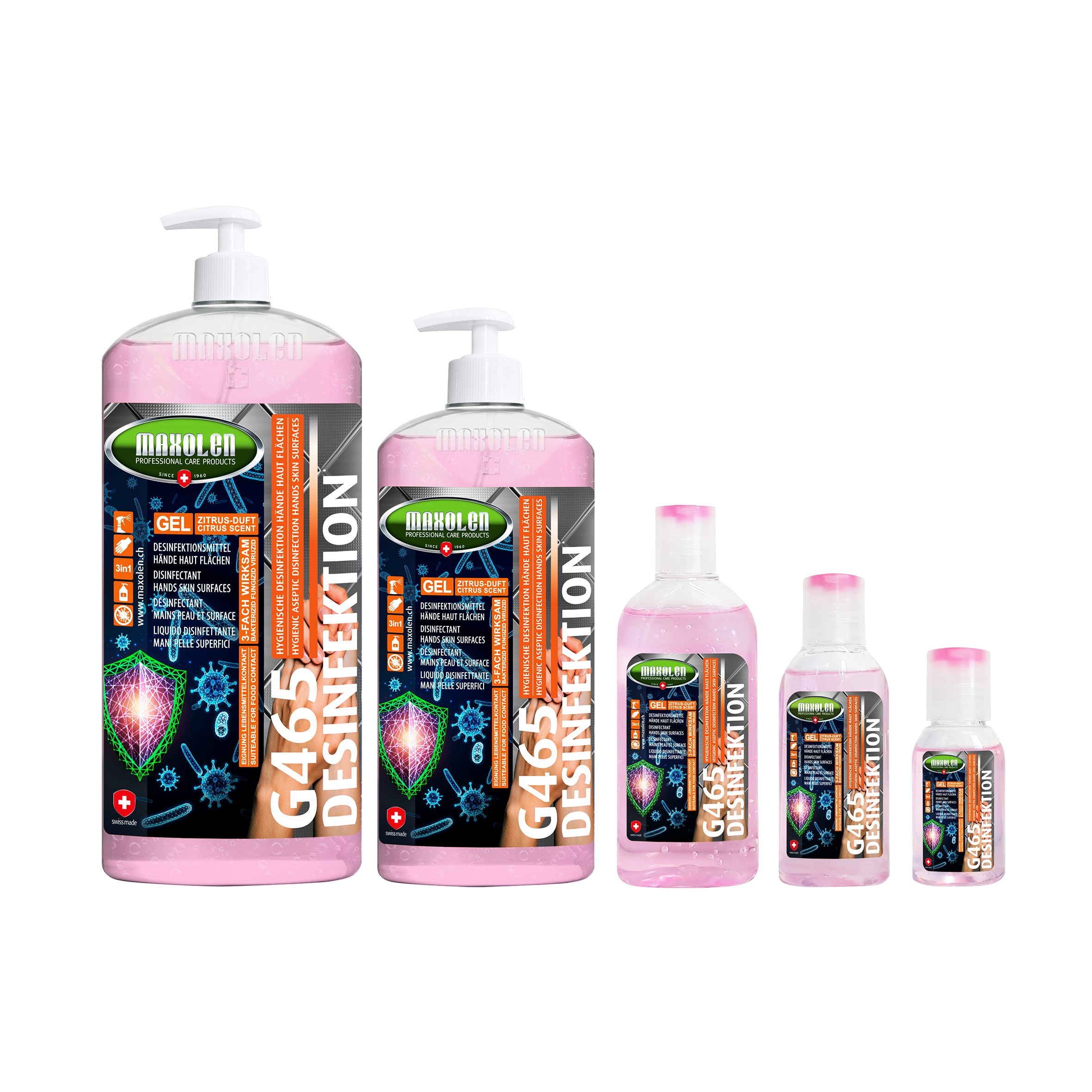 Händedesinfektion Desinfektionsgel Mit Duft G465 Desinfektion Gel